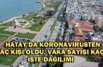 HATAY’DA KORONAVİRÜSTEN KAÇ KİŞİ ÖLDÜ, VAKA SAYISI KAÇ? İŞTE DAĞILIMI