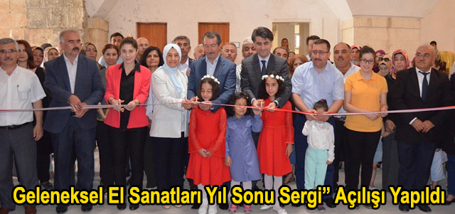 “Geleneksel El Sanatları Yıl Sonu Sergi” Açılışı Yapıldı
