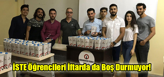 İSTE Öğrencileri İftarda da Boş Durmuyor!
