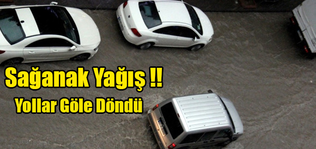 İskenderun’da Sağanak Yağış!!