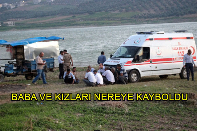 Baba ve 2 Üvey Kızı Gölde Kayboldu