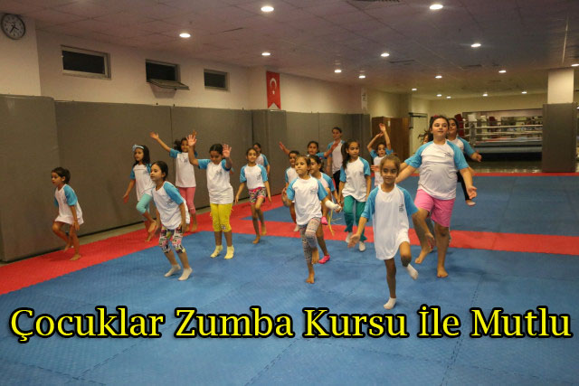 Çocuklar Zumba Kursu İle Mutlu