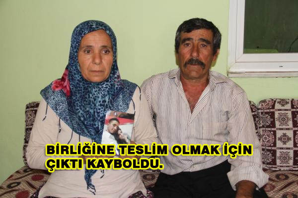 Birliğine Teslim Olmak İçin Çıktı, Kayboldu