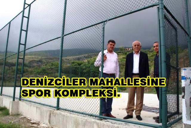 İskenderun Denizciler Mahallesi’ne Spor Kompleksi.
