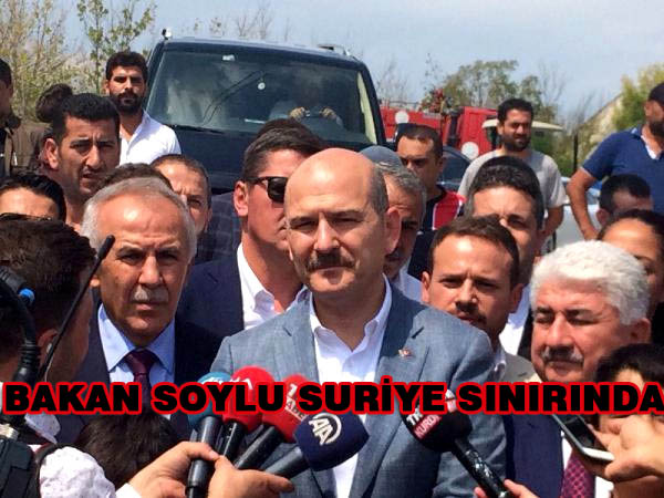 Bakan Soylu, Suriye Sınırındaki Yayladağı’nda