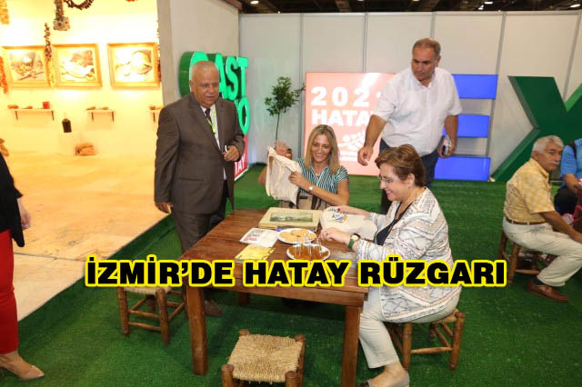 İzmir’de Hatay Rüzgarı