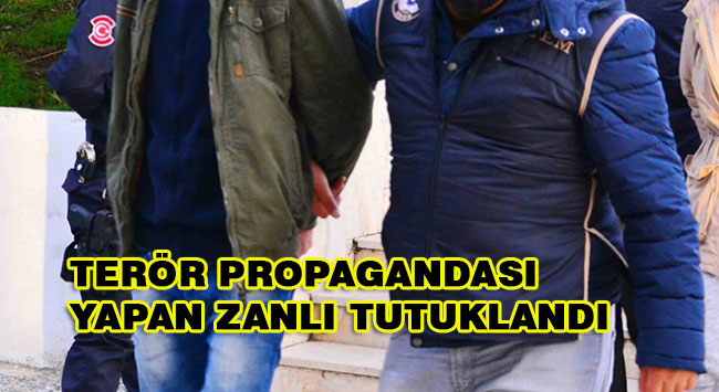 Hatay’da Terör Propagandası Yapan Zanlı Tutuklandı
