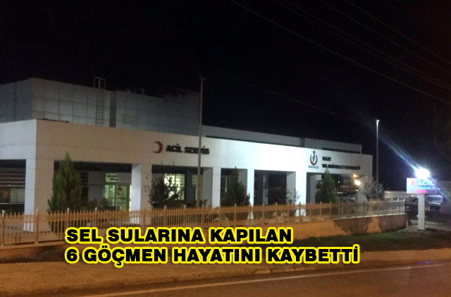 Sel Sularına Kapılan 6 Göçmen Hayatını Kaybetti