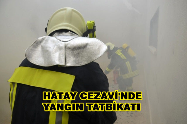 Hatay Cezaevi’nde Yangın Tatbikatı