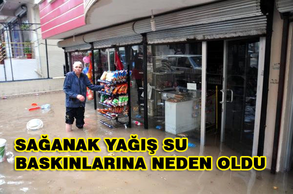 Reyhanlı’da Sağanak, Su Baskınlarına Neden Oldu