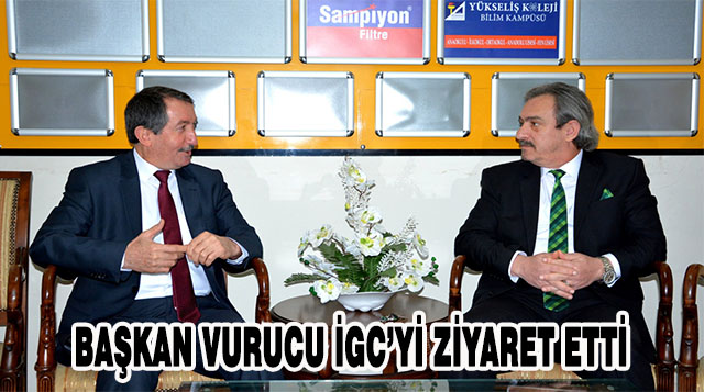 Belen Belediye Başkanı Adnan Vurucu, İskenderun Gazeteciler Cemiyeti’ni ziyaret etti.