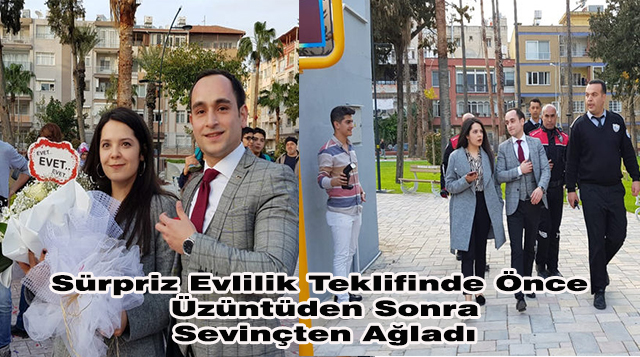 Sürpriz Evlilik Teklifinde Önce Üzüntüden Sonra Sevinçten Ağladı