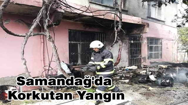 Samandağ’da Korkutan Yangın