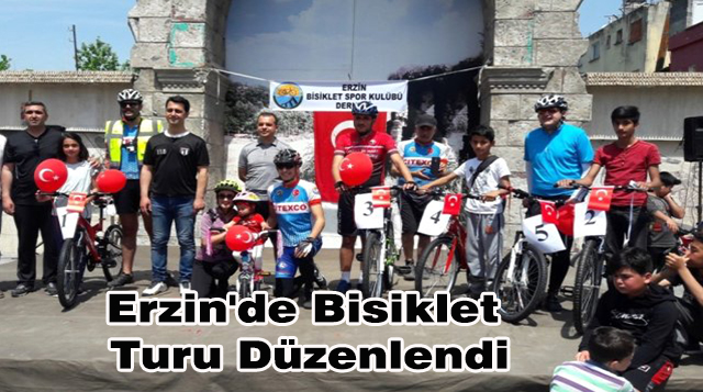 Erzin’de Bisiklet Turu Düzenlendi