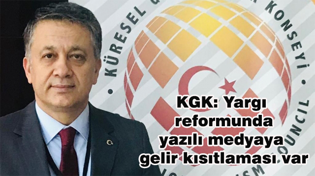 KGK: Yargı reformunda yazılı medyaya gelir kısıtlaması var