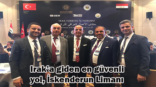 Irak’a giden en güvenli yol, İskenderun Limanı