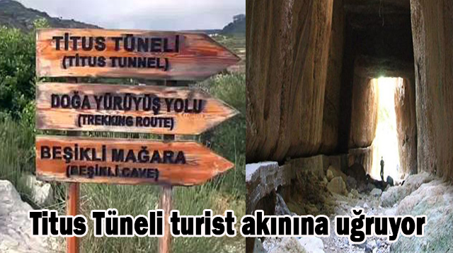 Titus Tüneli turist akınına uğruyor