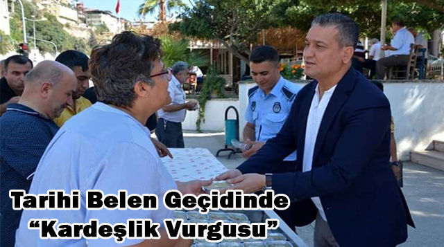 Tarihi Belen Geçidinde “Kardeşlik Vurgusu”