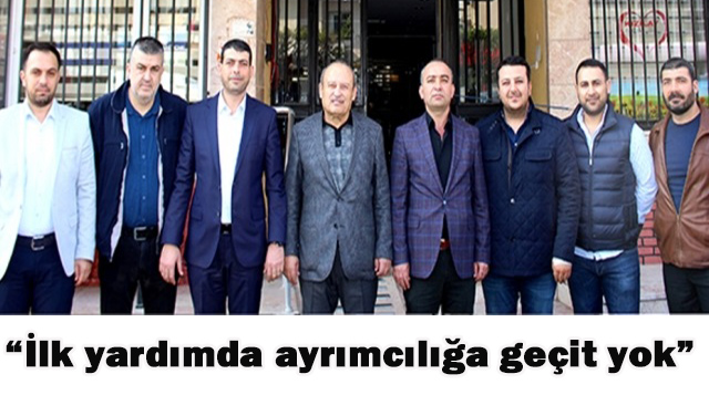 “İlk yardımda ayrımcılığa geçit yok”