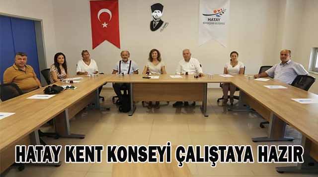 HATAY KENT KONSEYİ ÇALIŞTAYA HAZIR