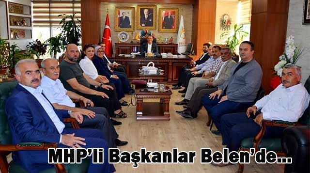 MHP’li Başkanlar Belen’de…