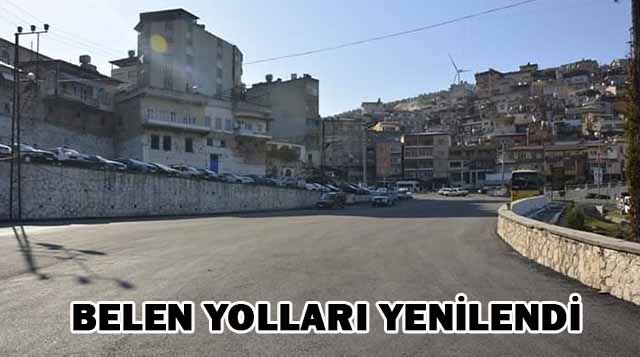 Belen Yolları Yenilendi