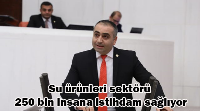 Su ürünleri sektörü 250 bin insana istihdam sağlıyor