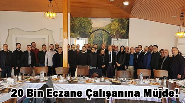 20 Bin Eczane Çalışanına Müjde!