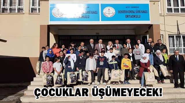ÇOCUKLAR ÜŞÜMEYECEK!
