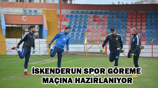 İSKENDERUN SPOR GÖREME MAÇINA HAZIRLANIYOR