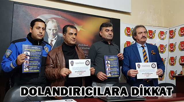 DOLANDIRICILARA DİKKAT