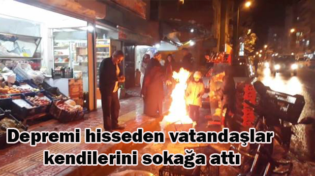 Elazığ’daki deprem Hatay’da da hissedildi