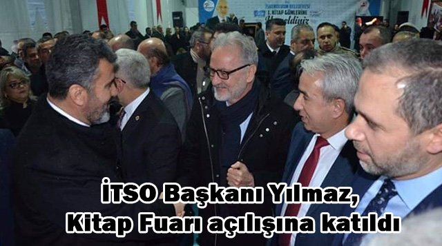 İTSO Başkanı Yılmaz, Kitap Fuarı açılışına katıldı