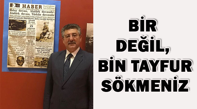 BİR DEĞİL, BİN TAYFUR SÖKMENİZ