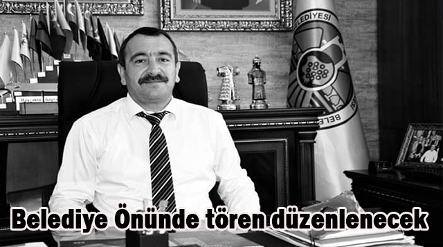 Belediye Önünde tören düzenlenecek