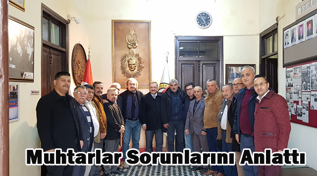 Muhtarlar Sorunlarını anlattı
