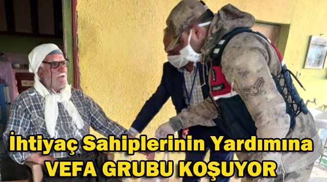 İhtiyaç Sahiplerinin Yardımına Vefa Grubu Koşuyor