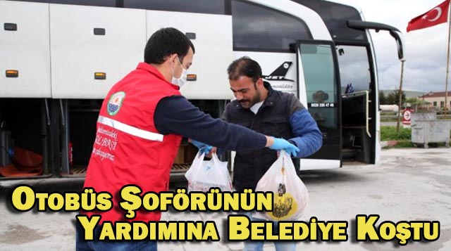 Otobüs Şoförünün Yardımına Belediye Koştu