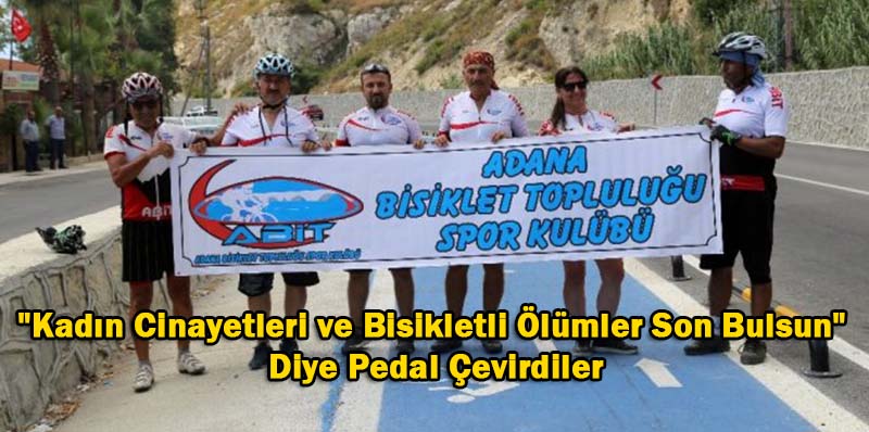 “Kadın Cinayetleri ve Bisikletli Ölümler Son Bulsun” Diye Pedal Çevirdiler