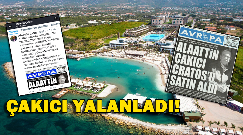 ÇAKICI YALANLADI!