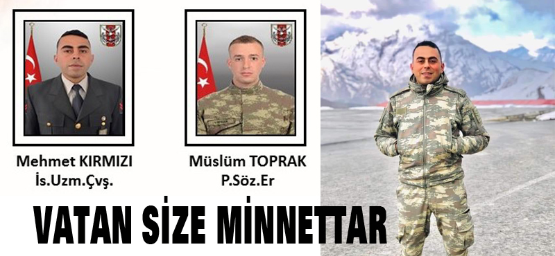 VATAN SİZE MİNNETTAR