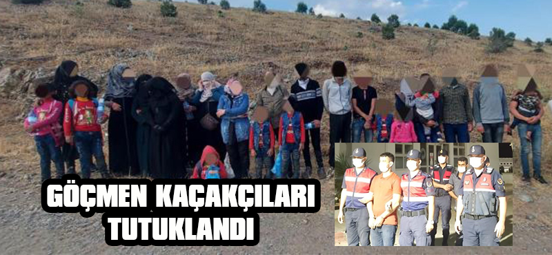 GÖÇMEN KAÇAKÇILARI TUTUKLANDI
