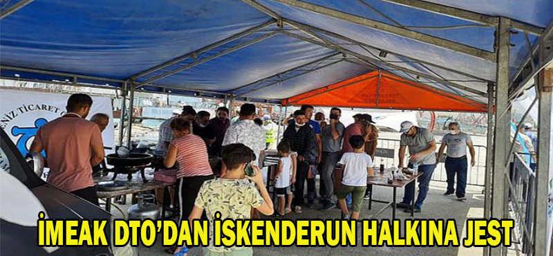 DTO’DAN İSKENDERUN HALKINA JEST