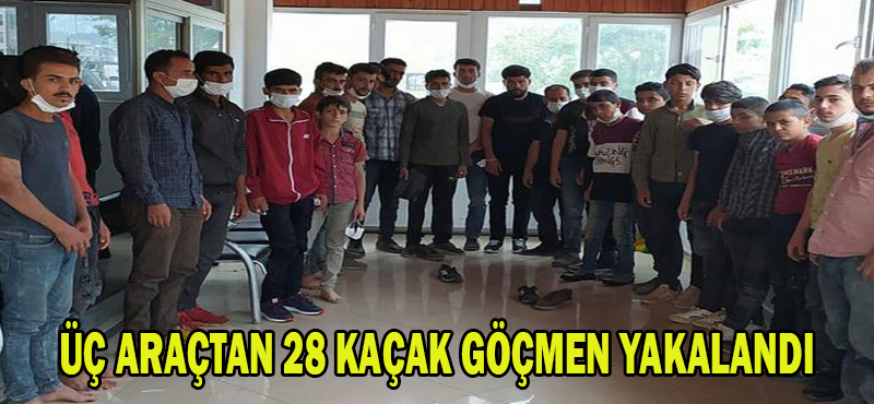 BELEN’DE YABANCI UYRUKLU 28 ŞAHIS YAKALANDI
