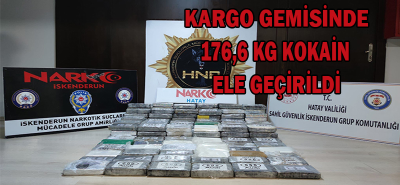 KARGO GEMİSİNDEN KOKAİN ÇIKTI!