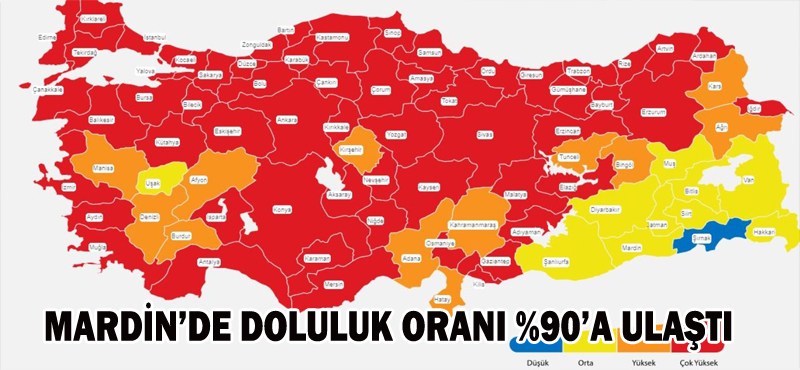Mardin kırmızı alarm veriyor!!!