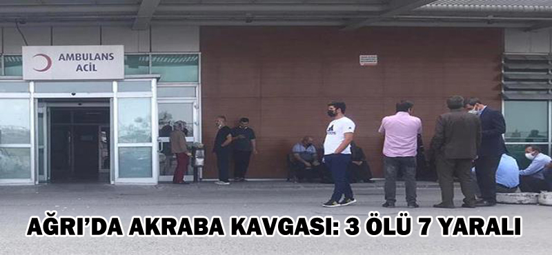 Akraba kavgası katliama dönüştü: 3 ölü, 8 yaralı!!!