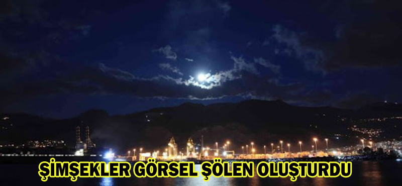 ŞİMŞEKLER GÖRSEL SÖYLEN OLUŞTURDU