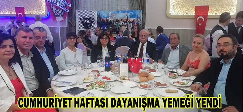 CUMHURİYET HAFTASI DAYANIŞMA YEMEĞİ YENDİ
