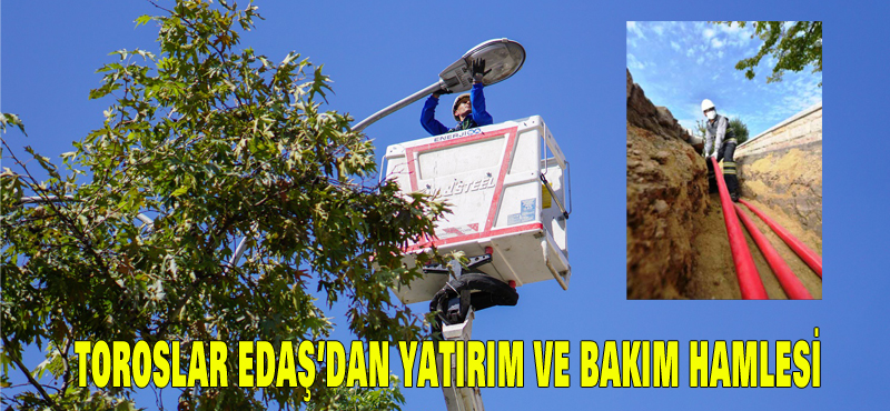 TROSLAR EDAŞ’TAN YATIRIM VE BAKIM HAMLESİ